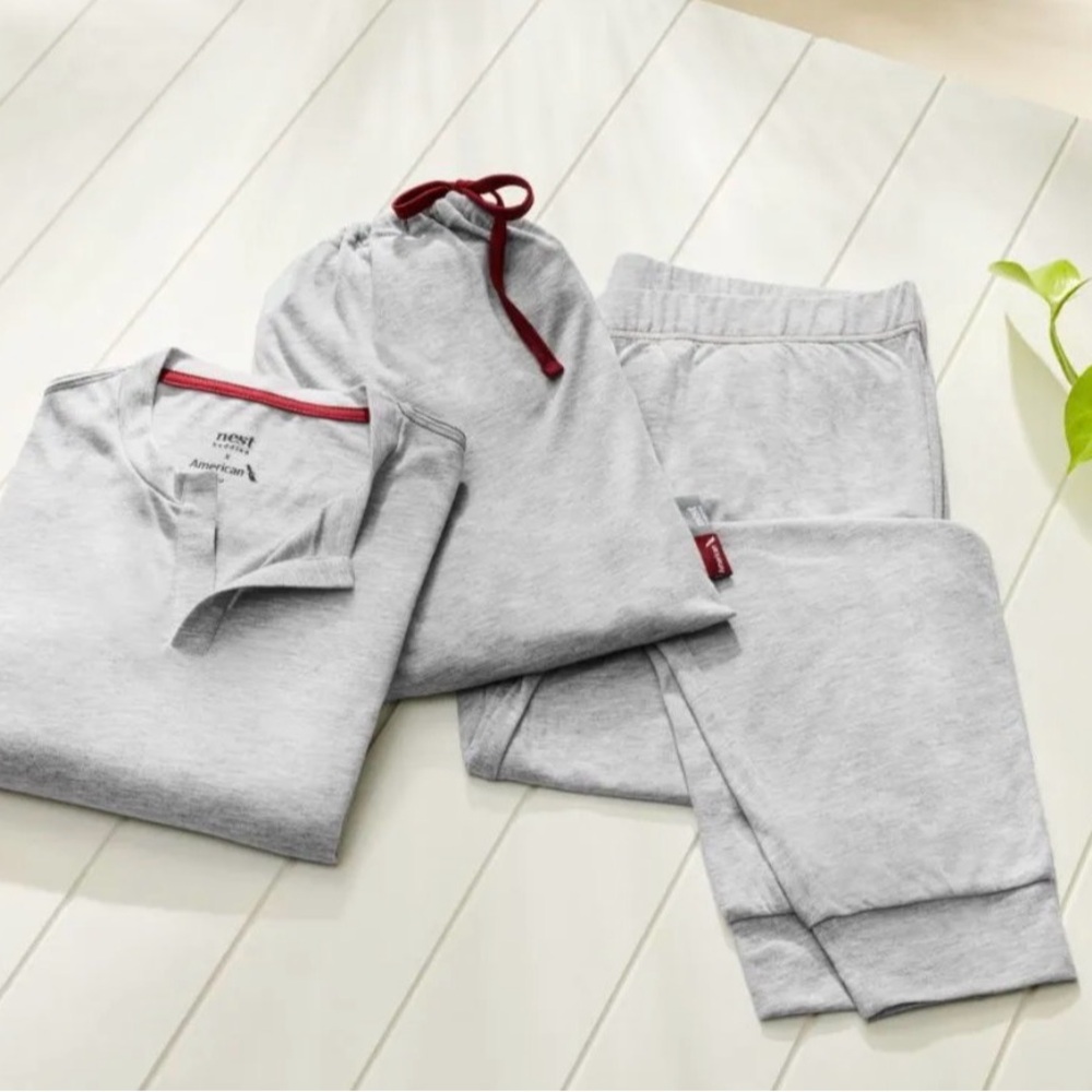 Nest Gray Pajama Set L/XL NWT